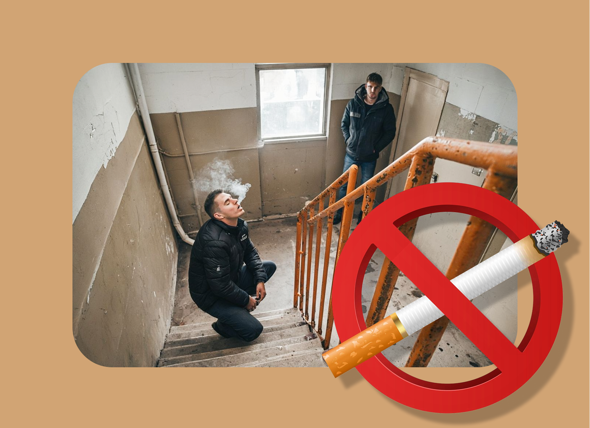 Штраф за курение в подъезде в 2025 году: может вырасти до 50 тысяч рублей 