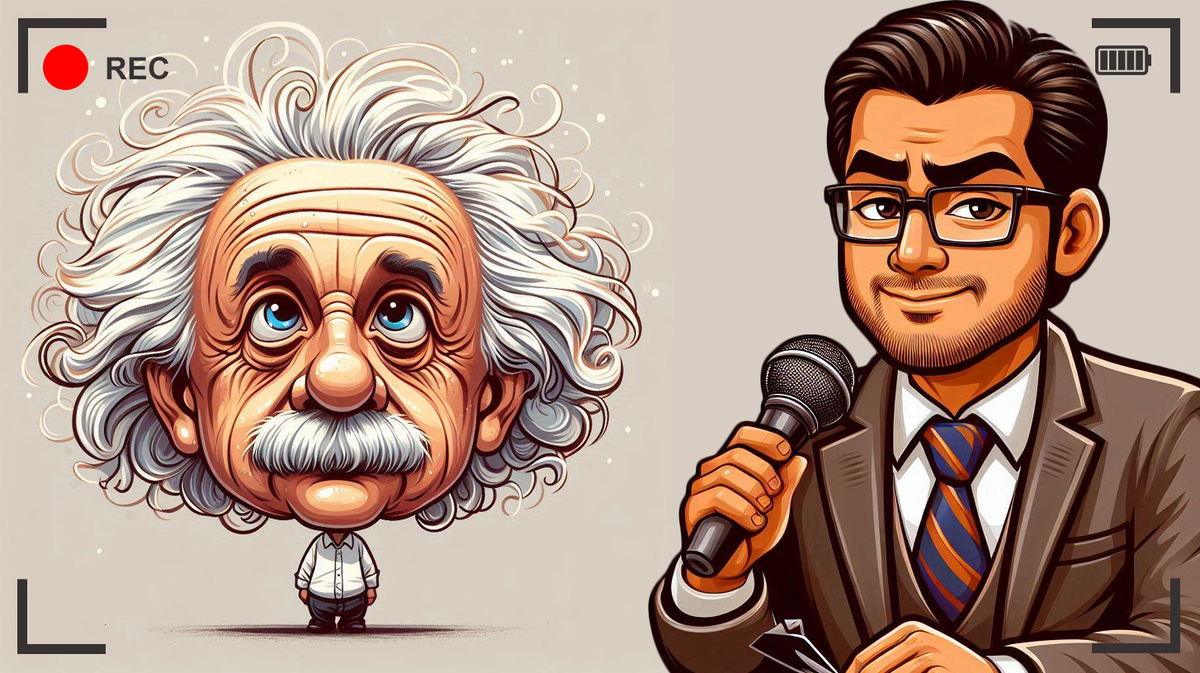 Интервью с Эйнштейном