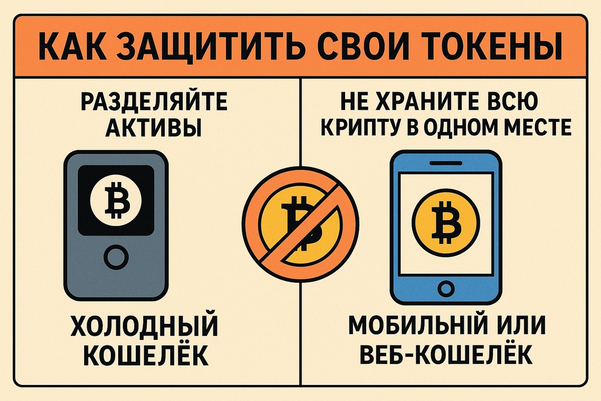Криптовалютный лайфхак 2025: Как защитить токены и не потерять деньги