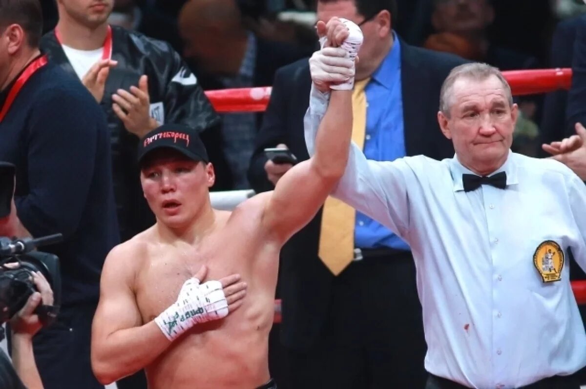    Боксёр Проводников выиграл у Кастильо в первом бою после перерыва в 9 лет