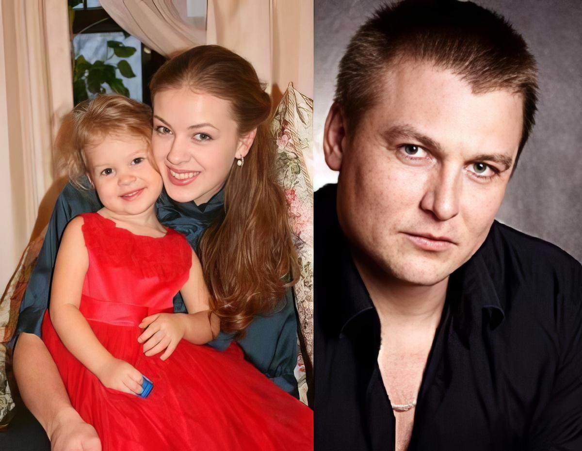 Олеся Фаттахова, Роман Степенский и их дочь Маша