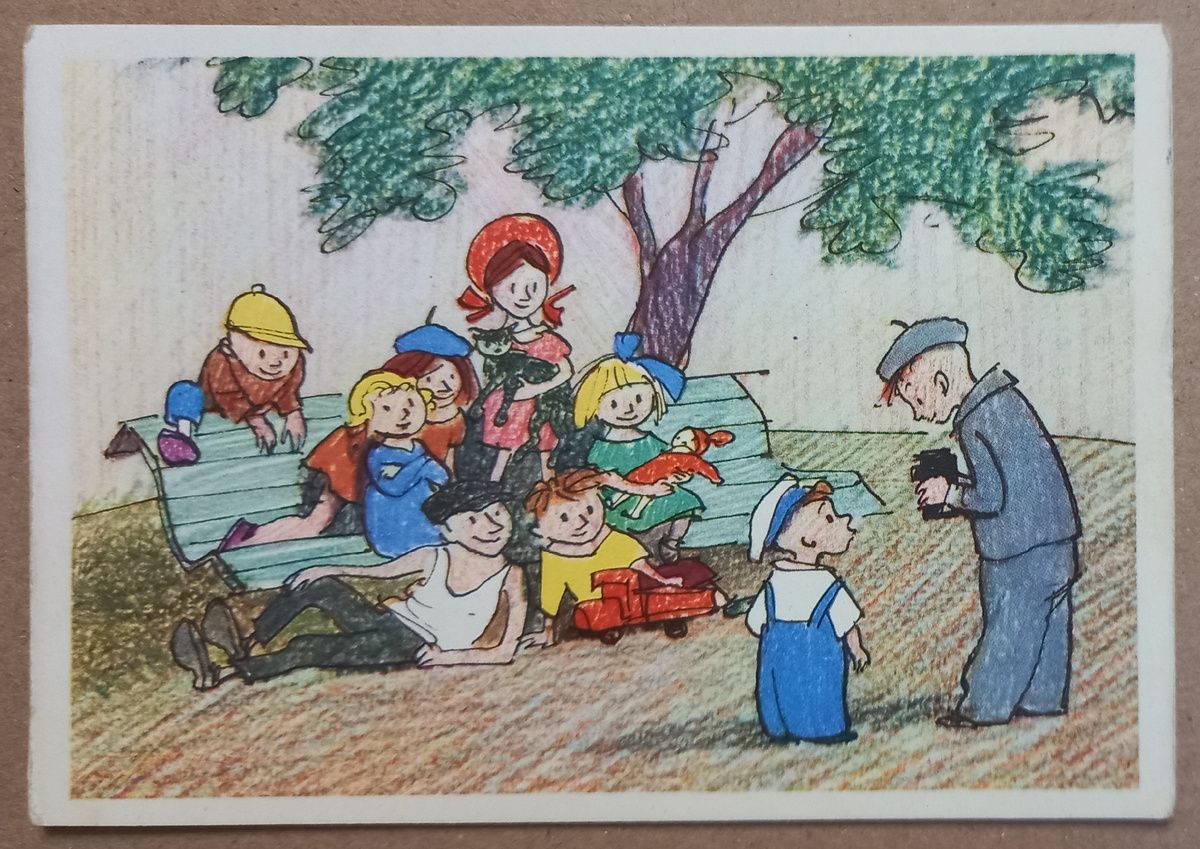 1. Художник Е. Б. Щеглов. Первый снимок.