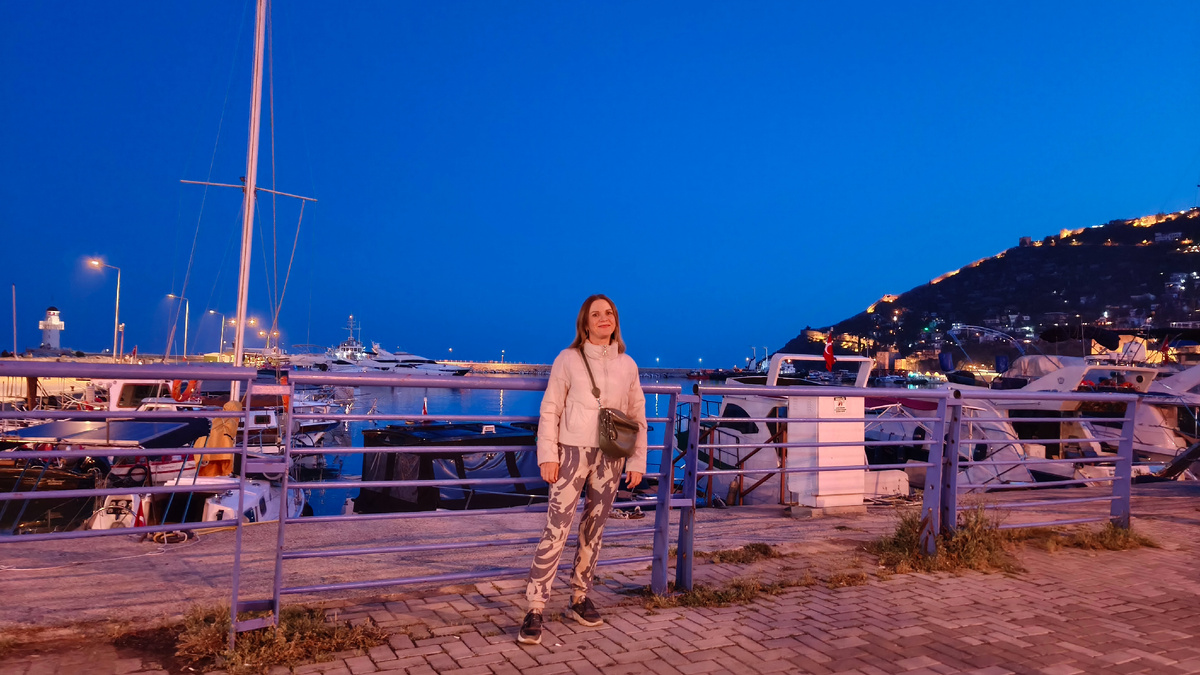 В порту Аланьи. Апрель 2025 г.