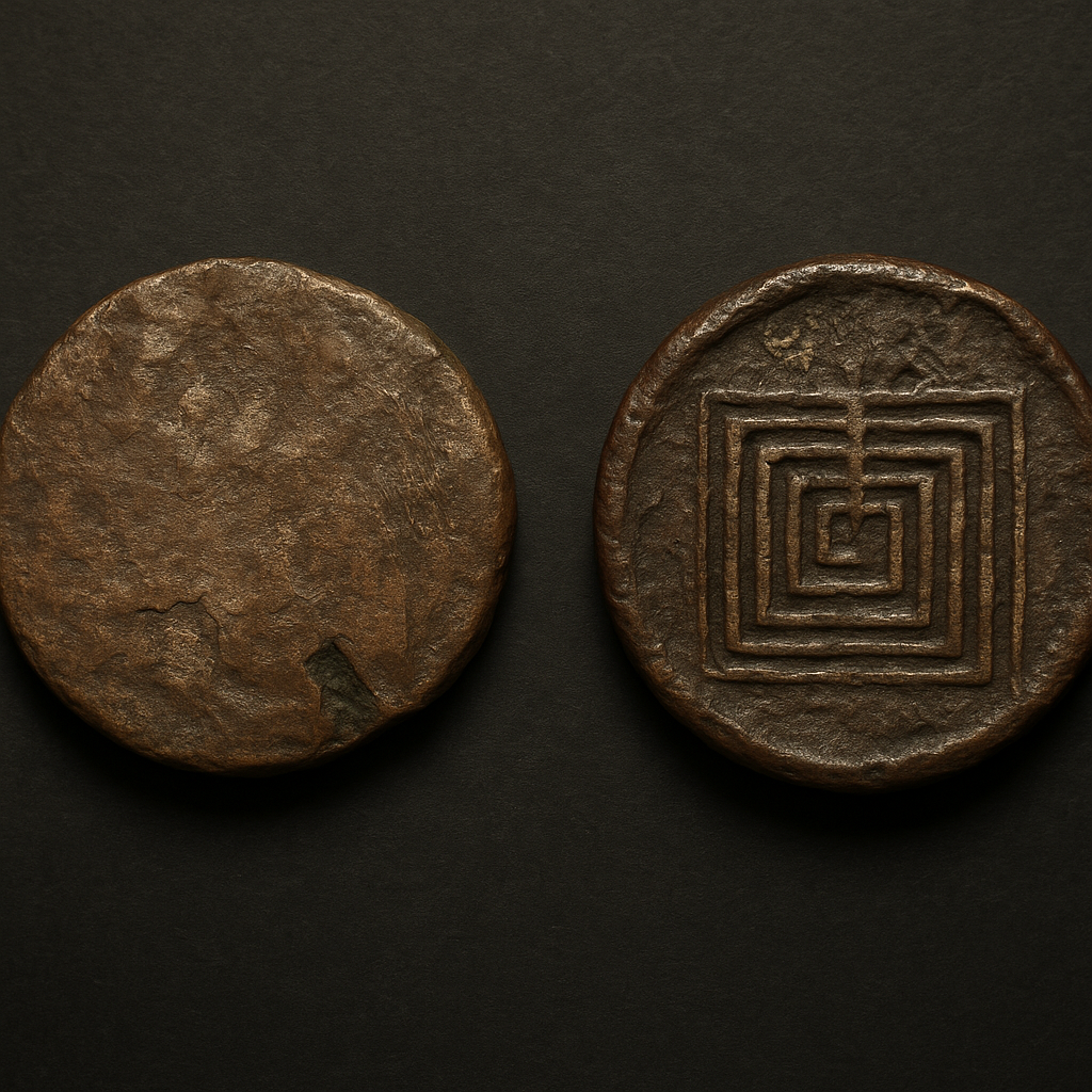 Художественная реконструкция монеты