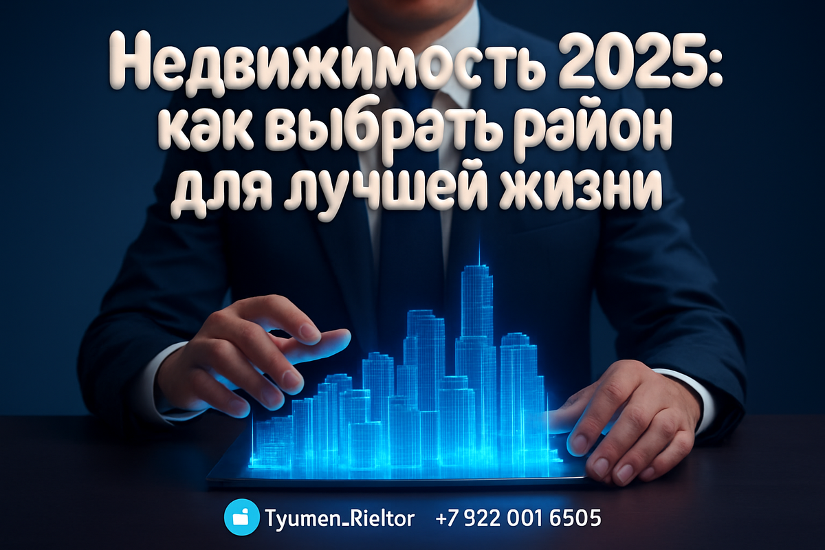    Недвижимость 2025: как выбрать район для лучшей жизни Святослав Шакин