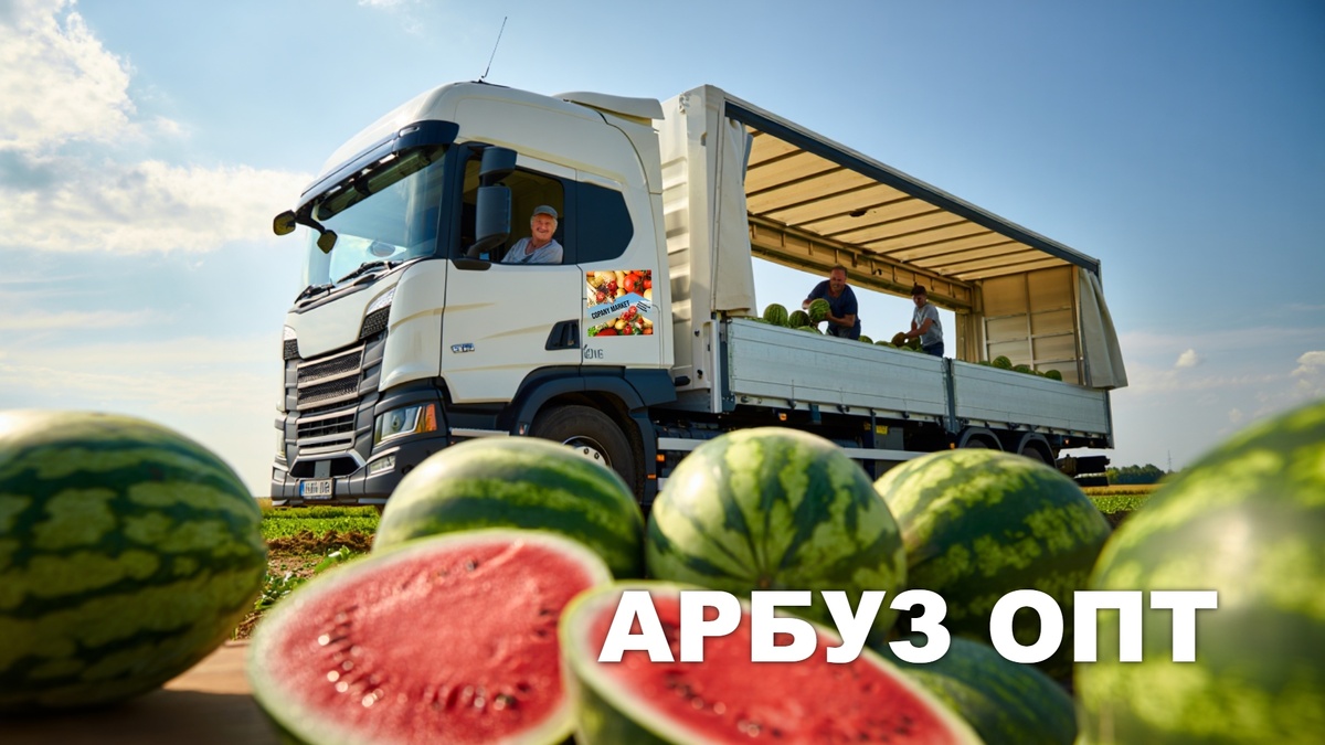 Фермерское хозяйство «Максимон» – оптовые поставки ранних арбузов напрямую с поля