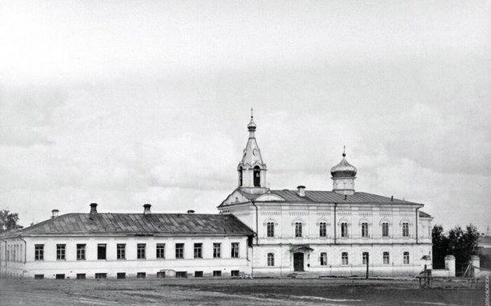 Нуровский приют и домовой храм во имя Святителя Николая Чудотворца, 1880-1917 гг. Источник: https://pastvu.com/p/1618087