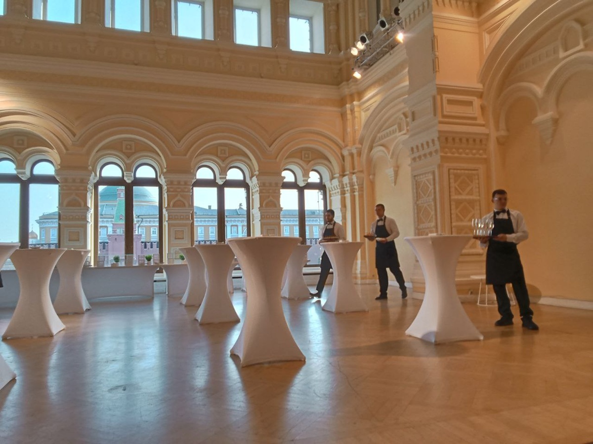 Всё готово к приходу гостей