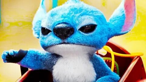 Синий пушистик.