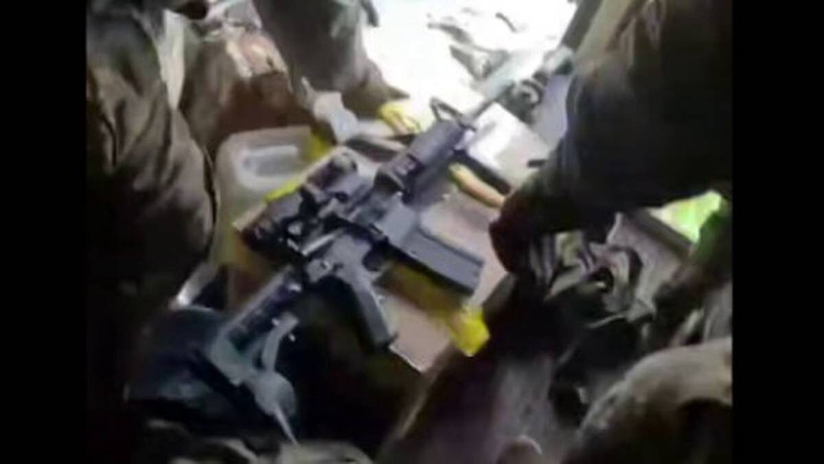    Фото: Скриншот видео Telegram-канал Military Theme Z