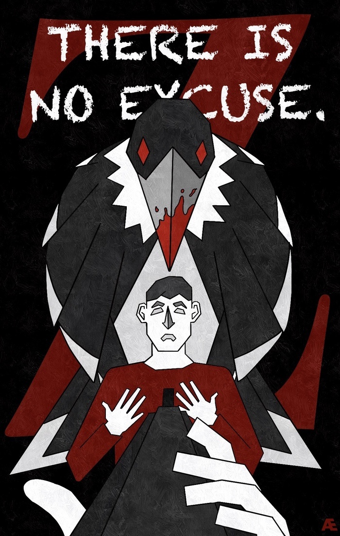 Автор LukasDronov на сайте pikabu.ru вдохновился и создал арт по мотивам книги