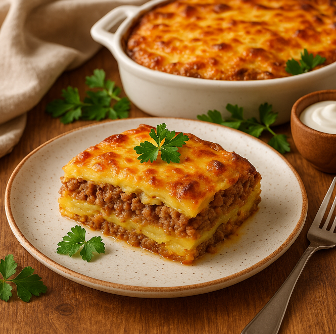 Картофельная запеканка с мясом в духовке рецепты от Дарики