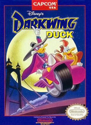 Darkwing Duck Черный плащ