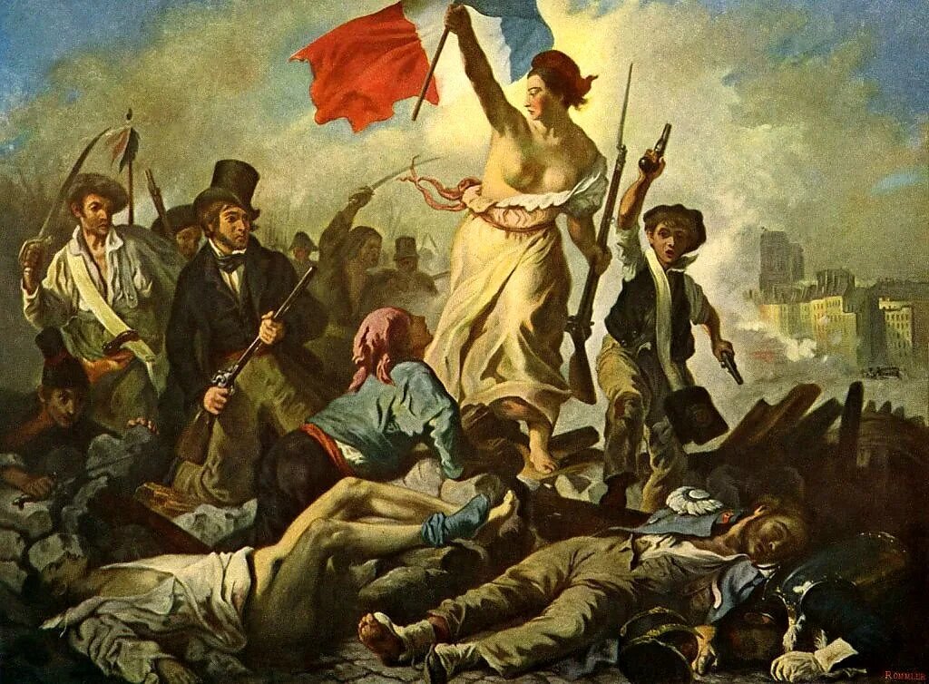 Картина Эжена Делакруа «Свобода на баррикадах»