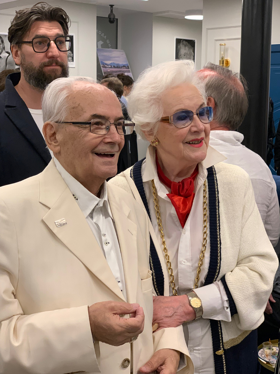 Всеволод Шиловский и телеведущая Анна Шатилова 