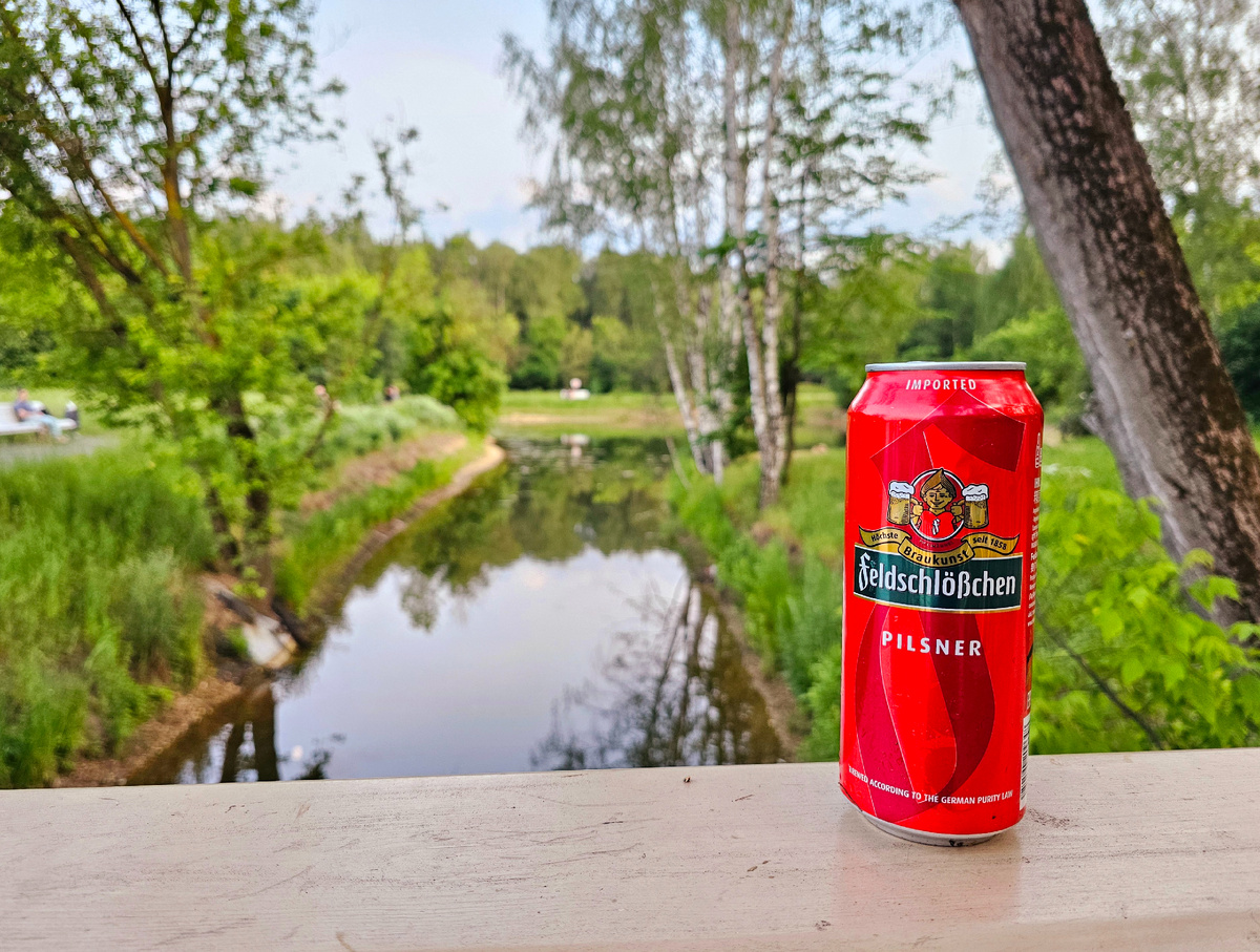 Feldschlosschen Pilsner, фото автора