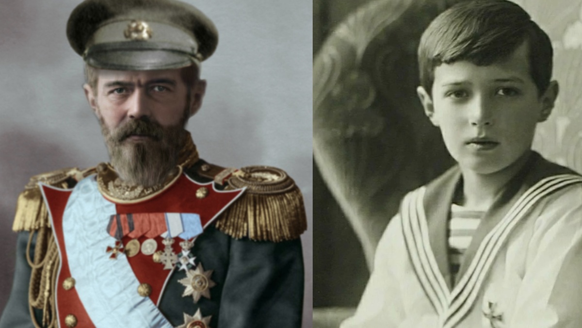 Слева изображение повзрослевшего Алексея