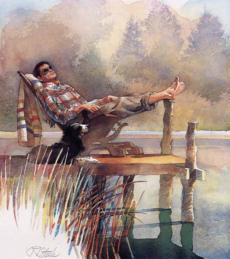 "Отдых" Роберт Гант Стил