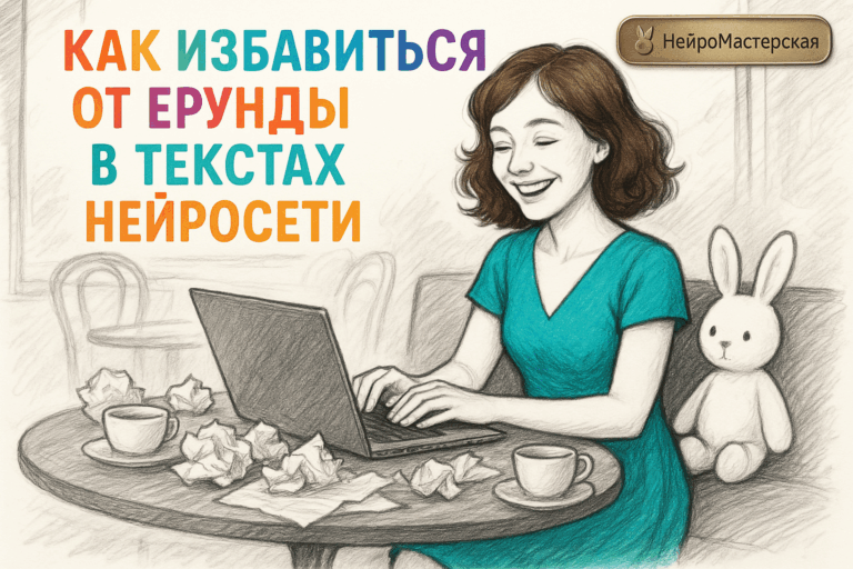    Как избавиться от ерунды в текстах нейросети Оксана Солдатова