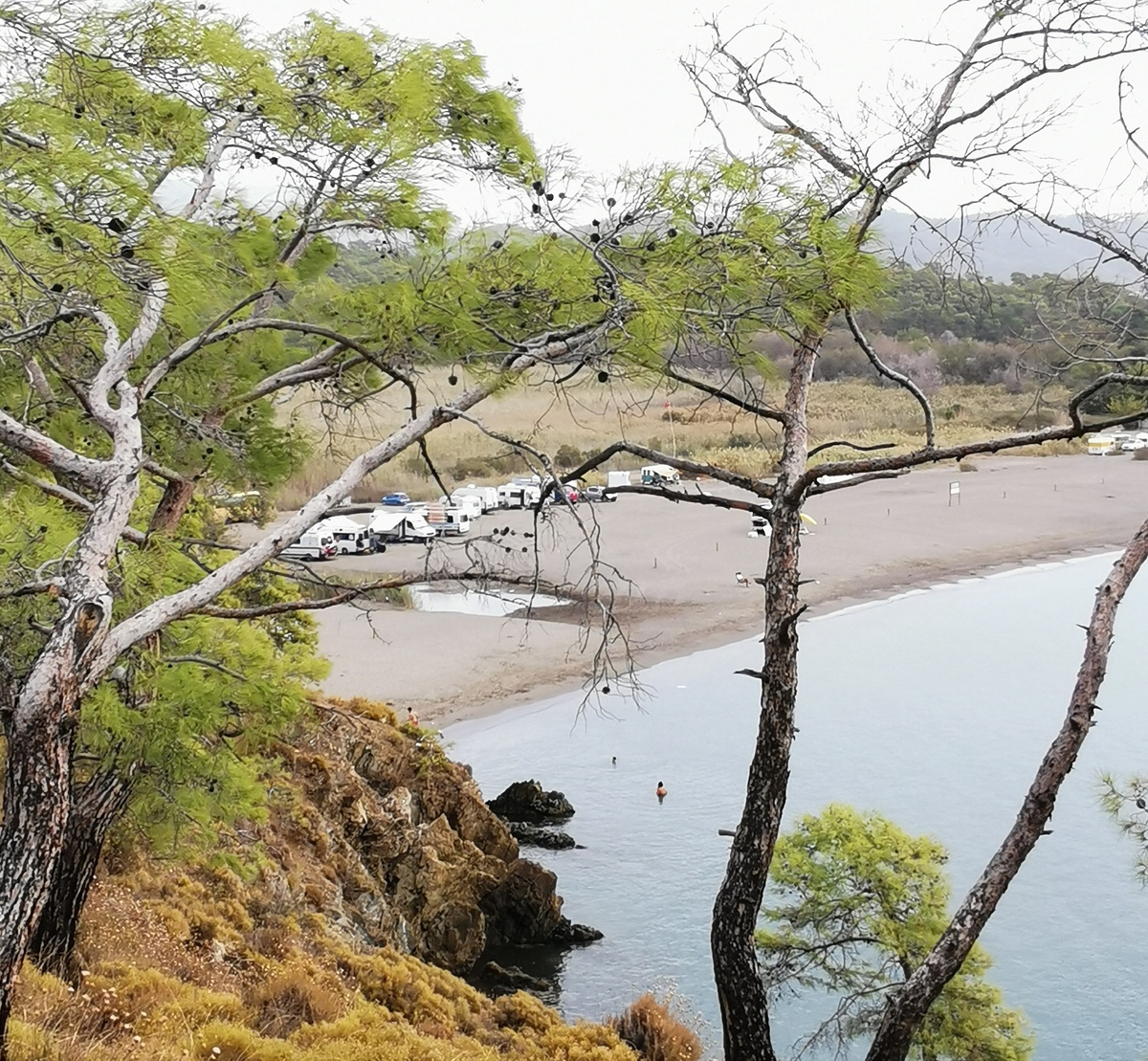 Пляж Караот. 