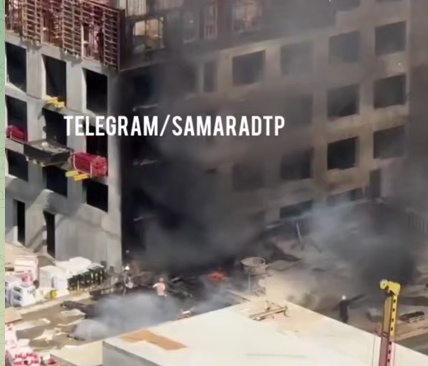    Фото: скриншот видео из ТГ-канала Самара ДТП