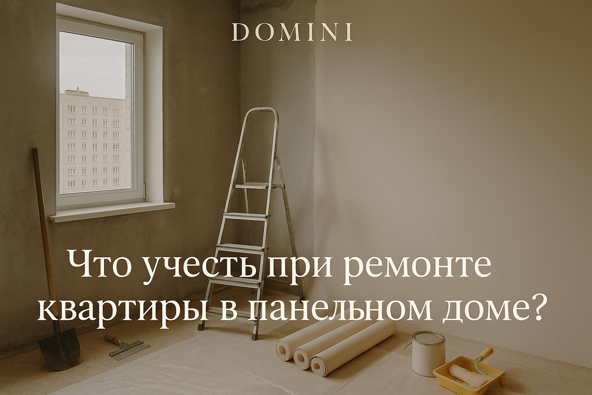   Ремонт квартиры в панельном доме: что нужно знать в Москве
