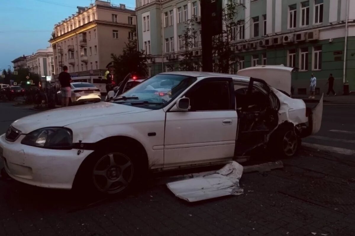    Фото с места происшествия.