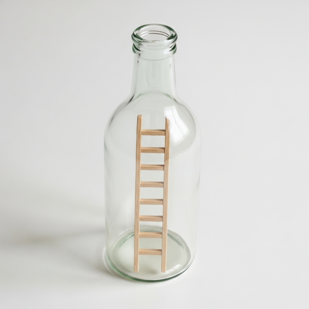 Лестница в бутылке