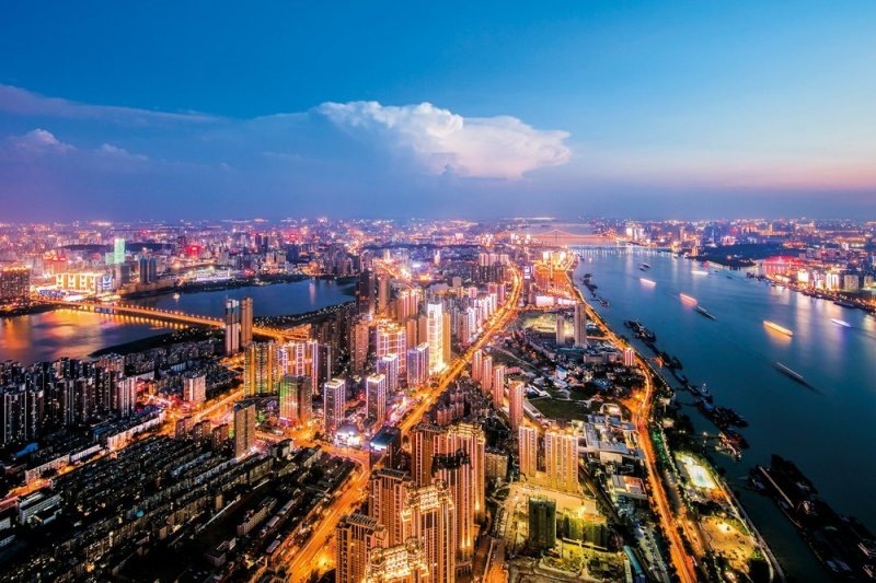 Это деревенька Ухань - родина одного известного нам всем вируса