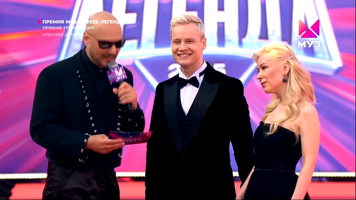 SHAMAN появился на красной дорожке с Екатериной Мизулиной