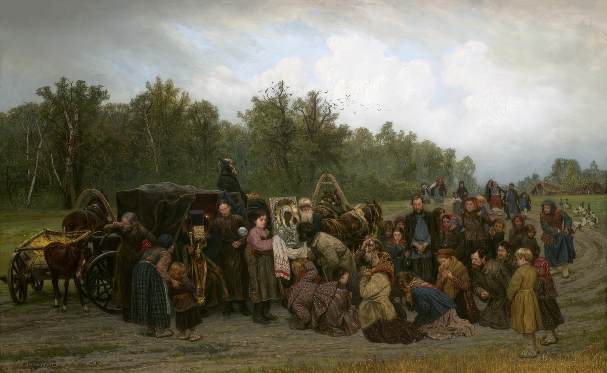 Савицкий Константин Аполлонович, Встреча иконы