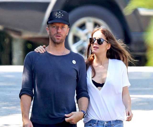    Дакота Джонсон и Крис Мартин. Фото: Legion-media