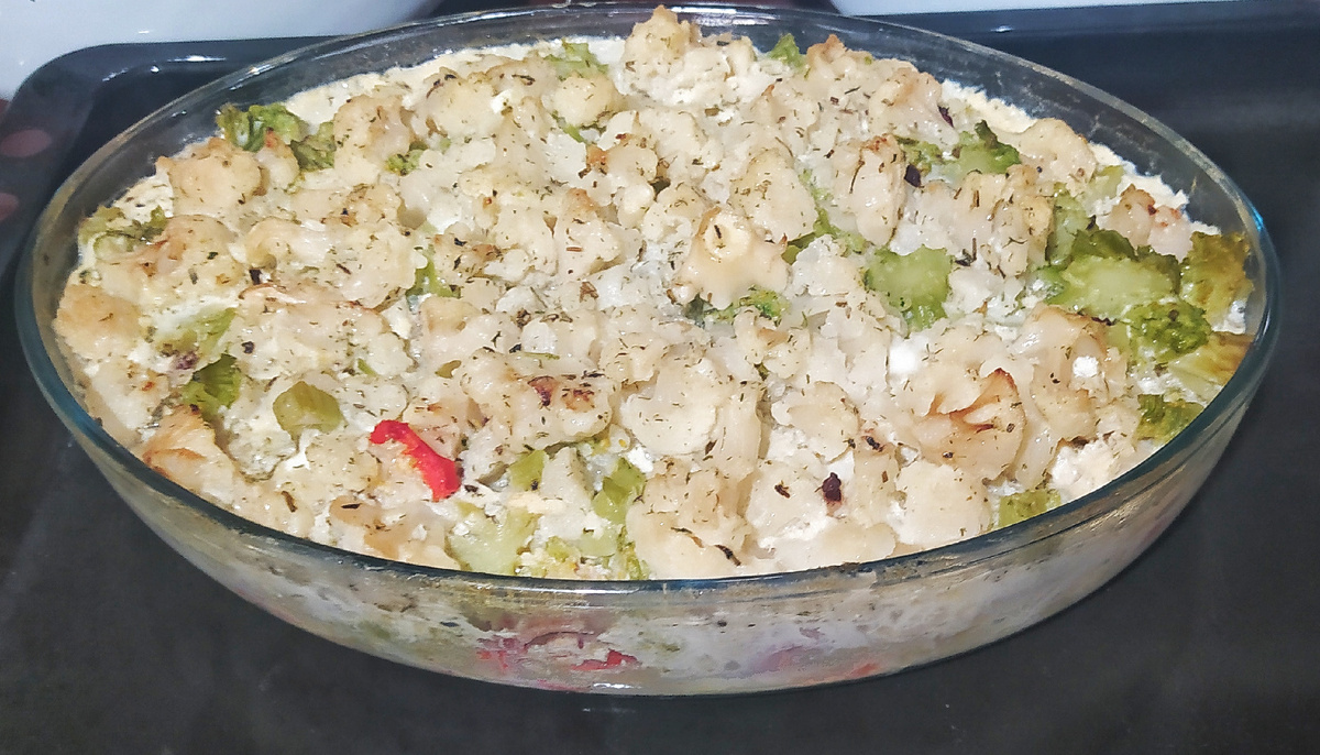 Запеканка овощная.