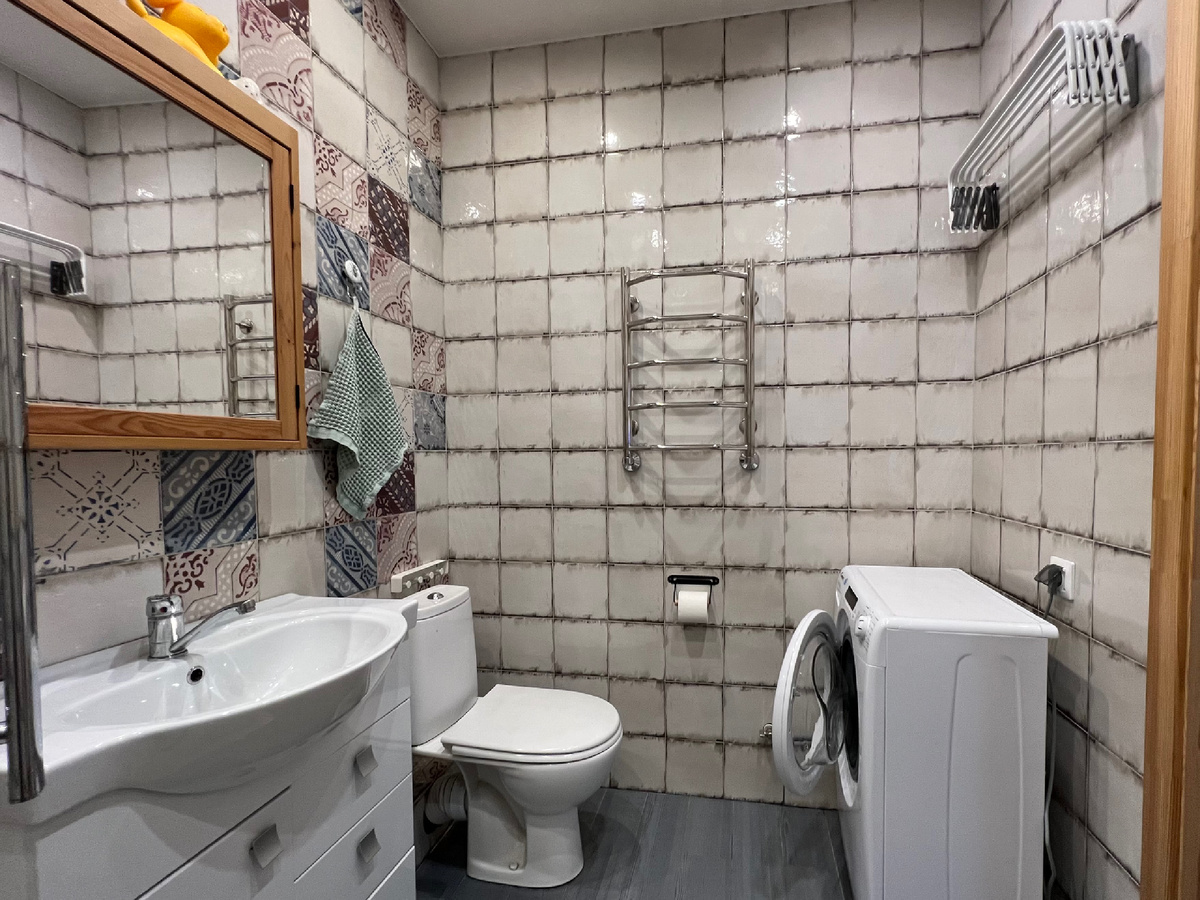 Стиралка в одной из квартир