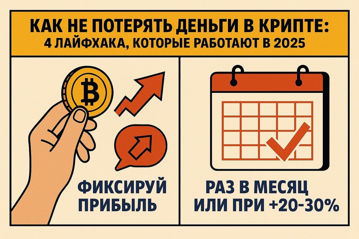 4 крипто-лайфхака 2025: как не потерять деньги и не попасть на скам