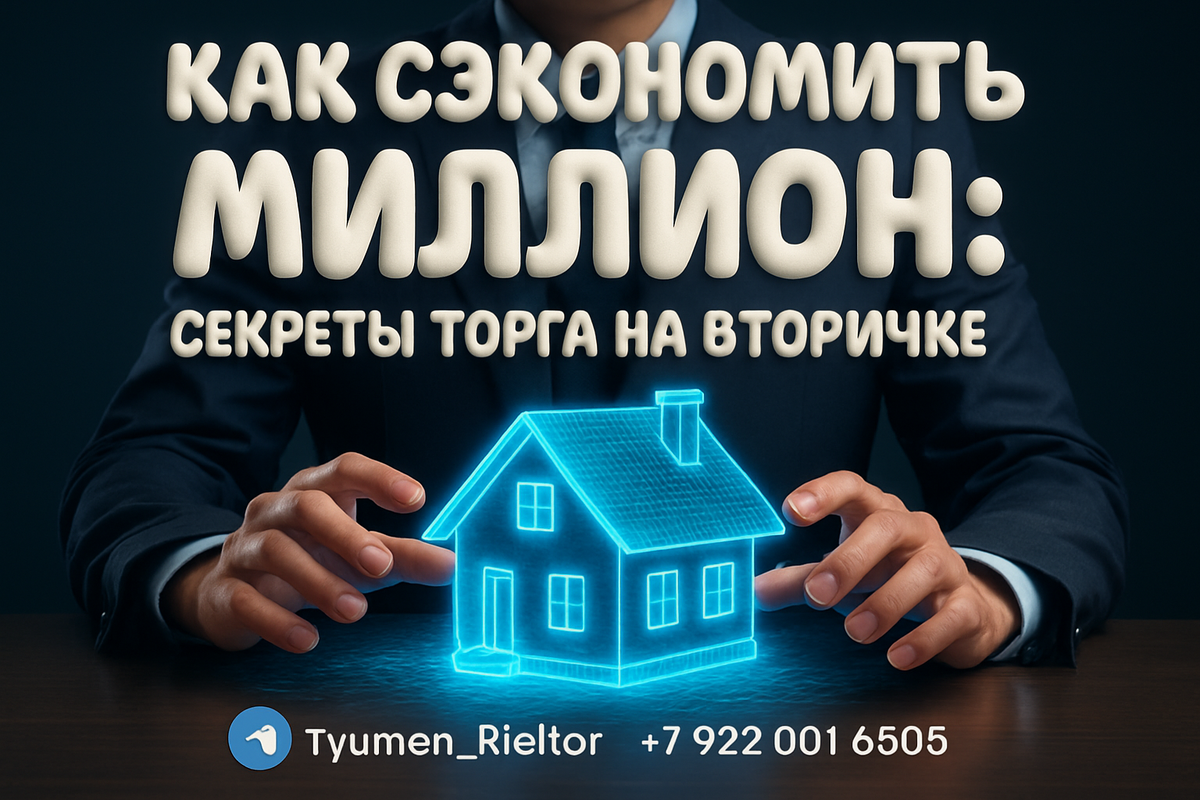    Как сэкономить миллион: секреты торга на вторичке Святослав Шакин