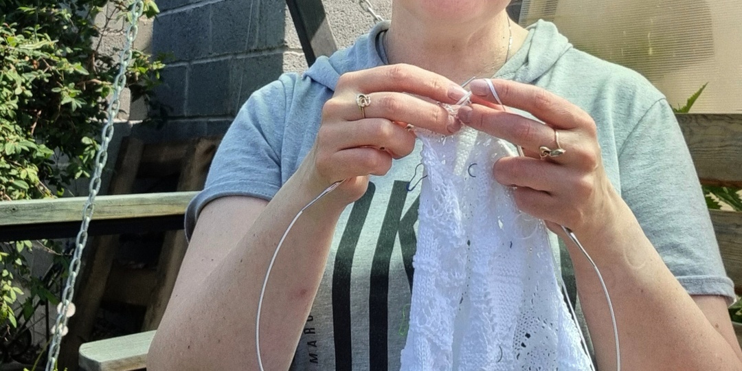 Лето. Вязание.