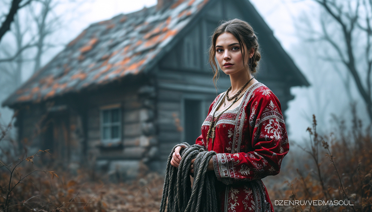 Авторское изображение @vedmasoul. Cгенерировано ИИ. Порча, сглаз, крадник, приворот