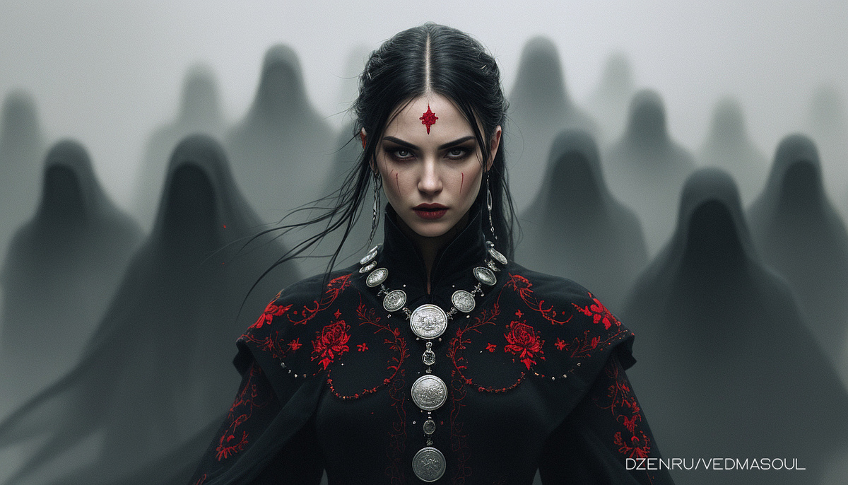 Авторское изображение @vedmasoul. Cгенерировано ИИ. Магический, колдовской дар