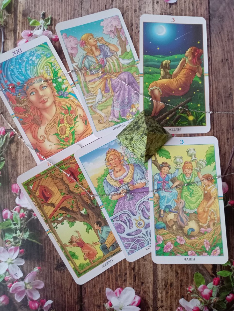 Таро Колесо Года. Авторское фото