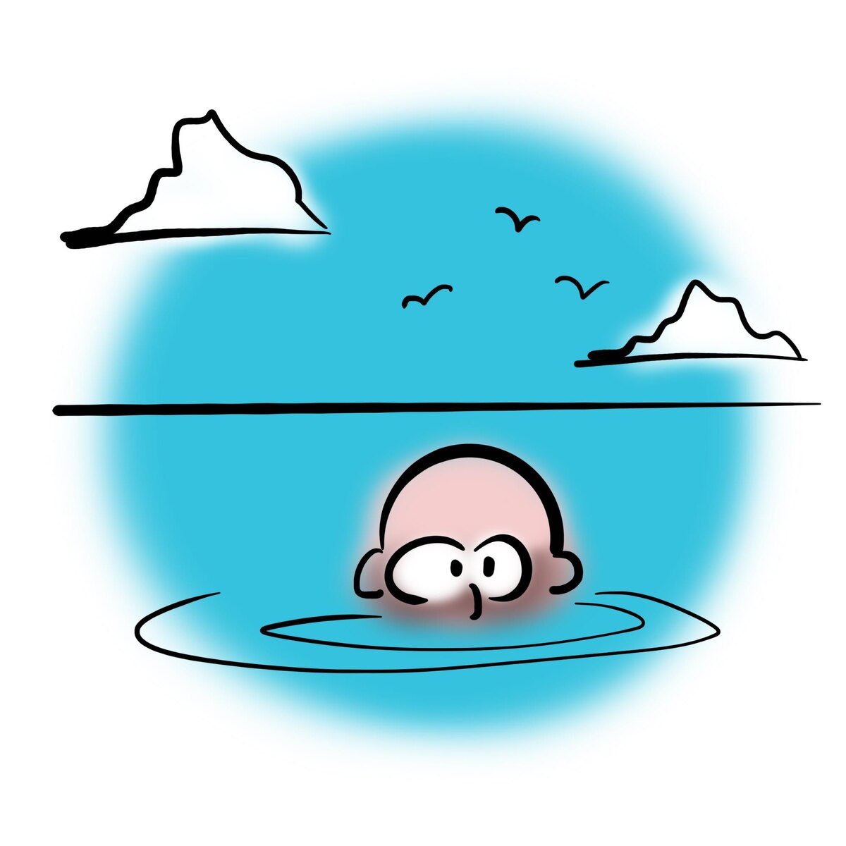 Промывание носа соленой водой