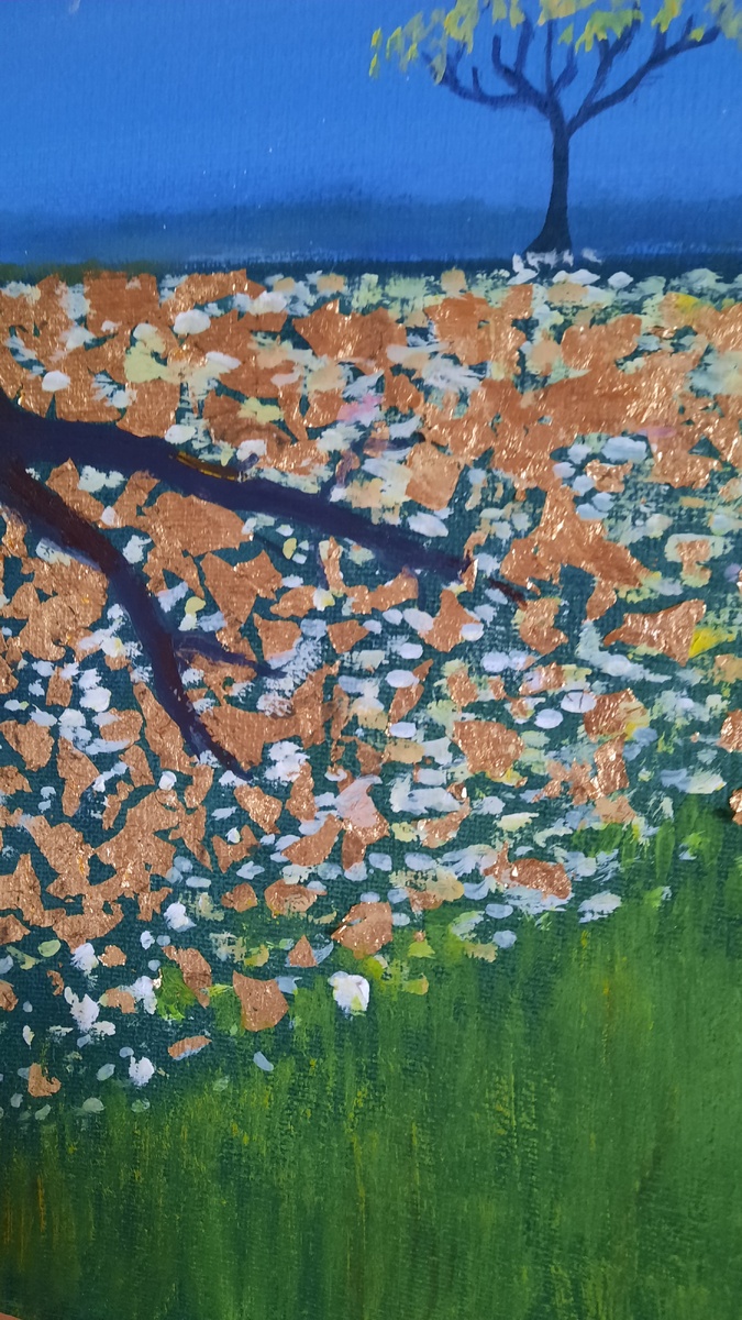 Кусочки золотой потали