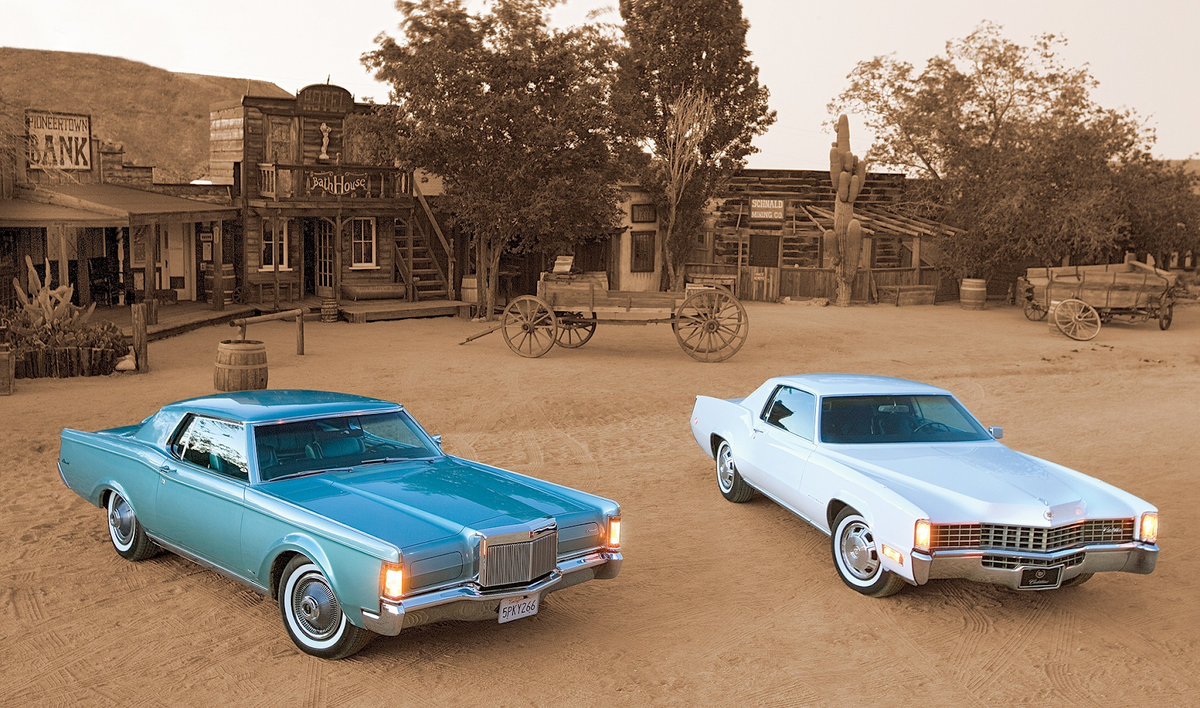 Lincoln Continental Mark III vs Cadillac Eldorado