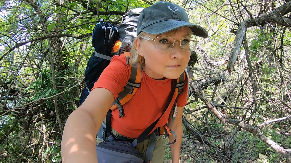 Каким бы не был легким маршрут, а нагибаться все равно придется ;-)