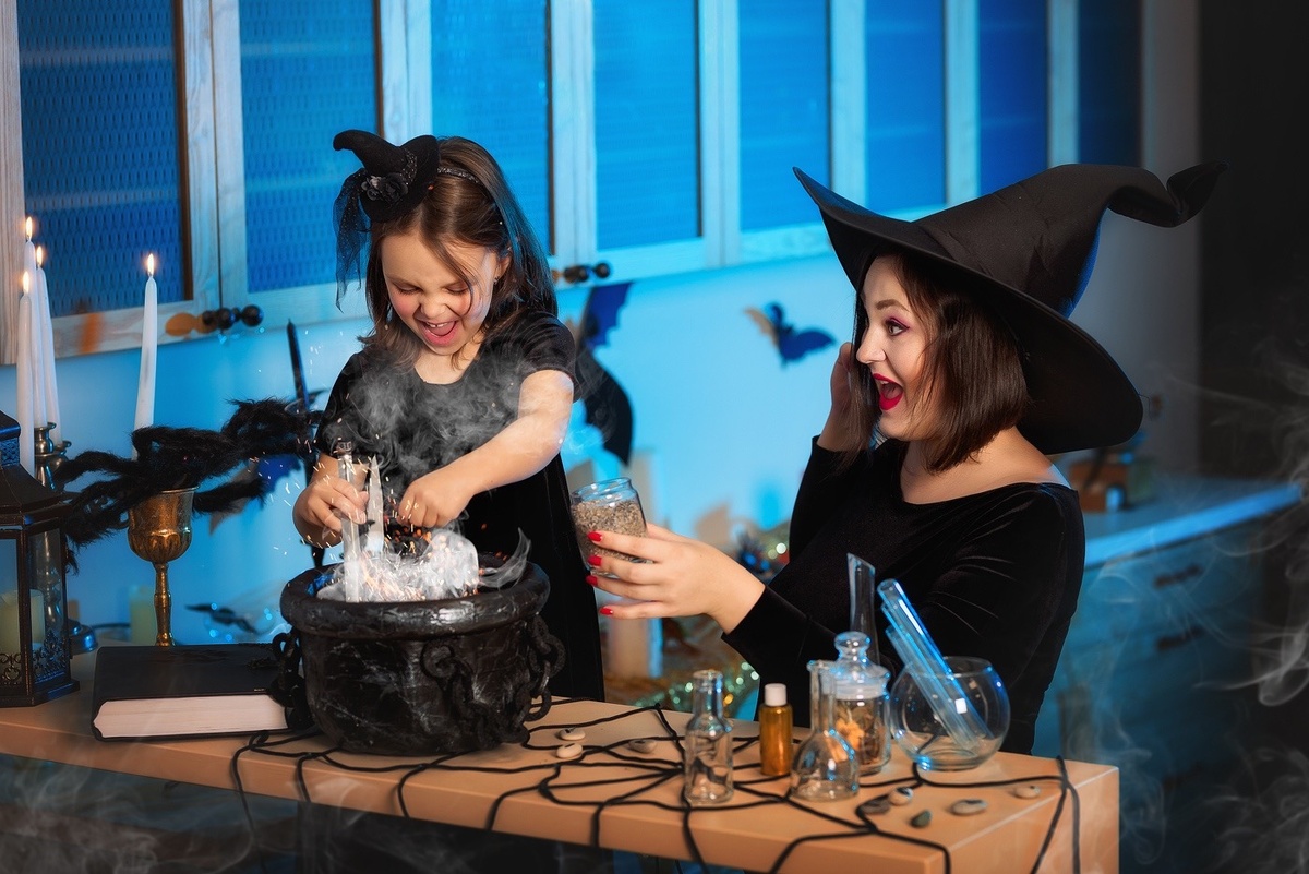 Для детей готовка это магия, они чувствуют себя волшебниками, творящими зелья