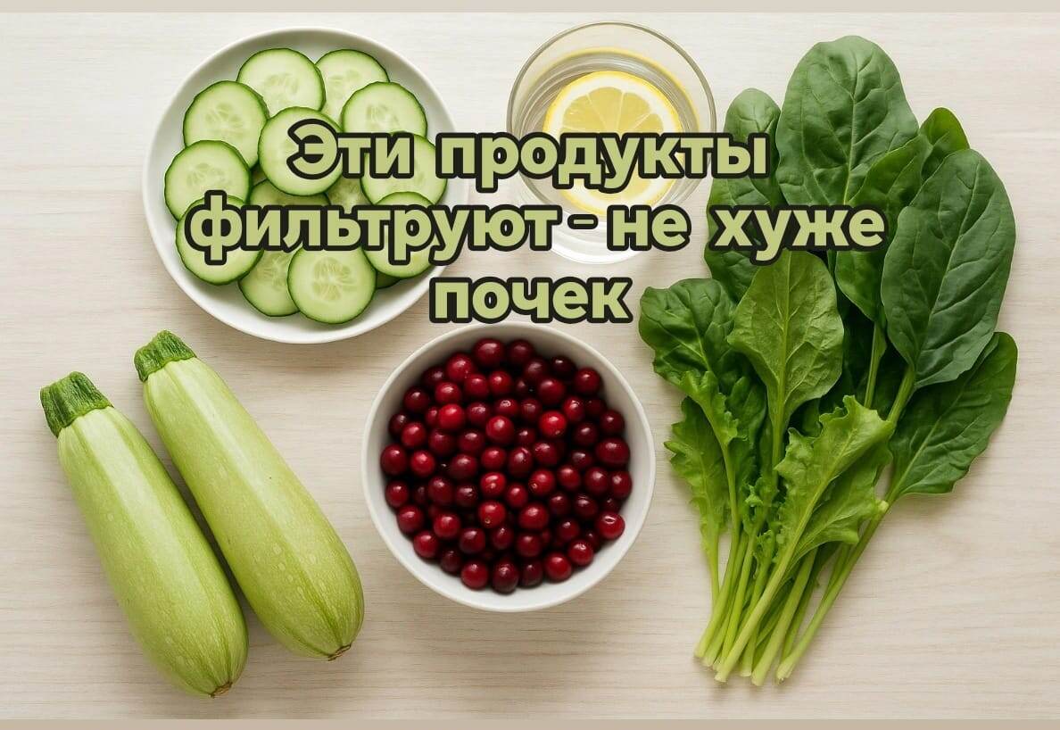 В статье — о продуктах, которые поддерживают работу почек и фильтрацию, и о тех, что мешают. Если у вас отёки, усталость или «разбитое» состояние — обязательно прочтите.