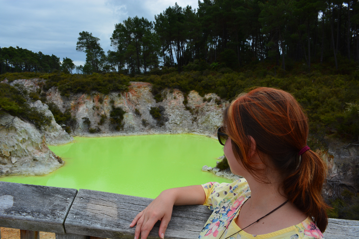 Как я угадала с цветом волос! Влилась в пейзаж=)