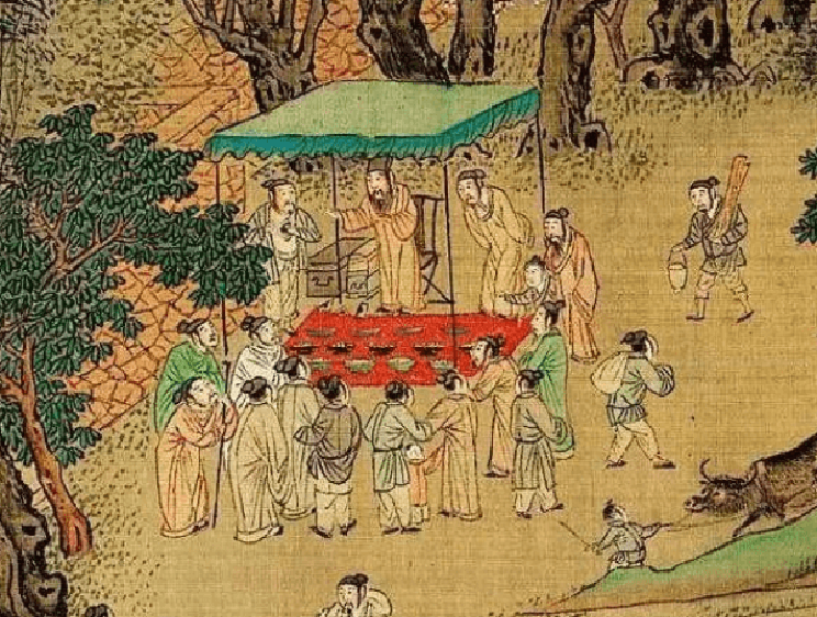 Рынок благовоний в средневековом Китае.