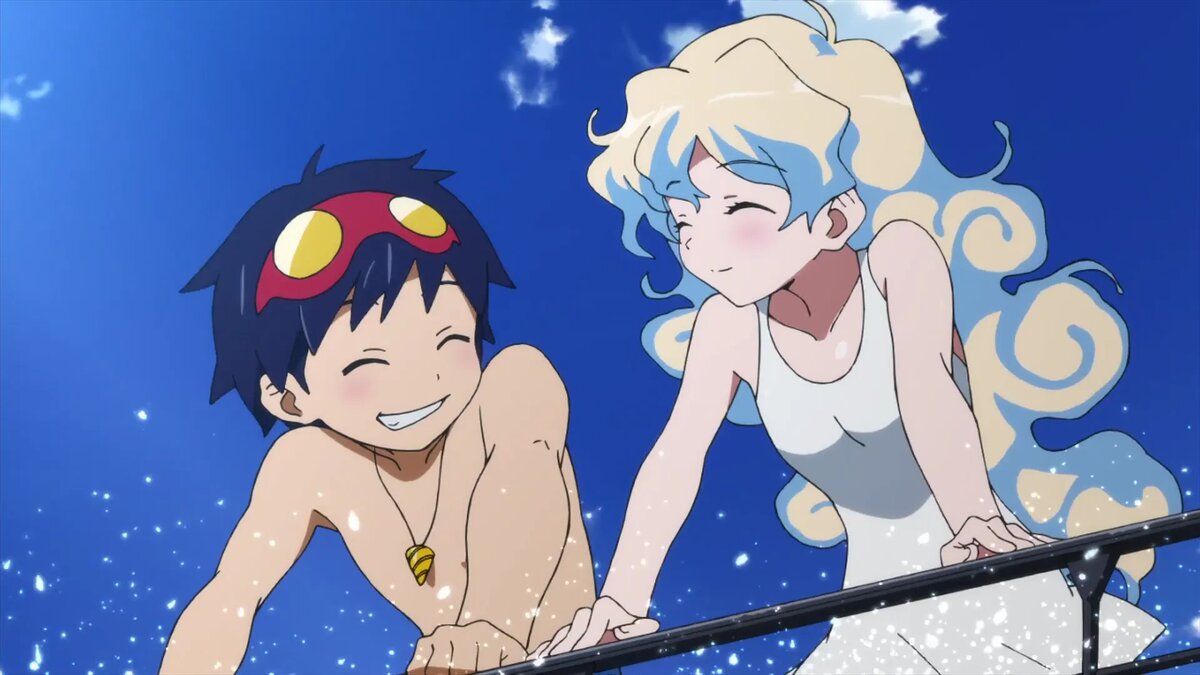 Кадр из аниме «Гуррен-Лаганн»   📷