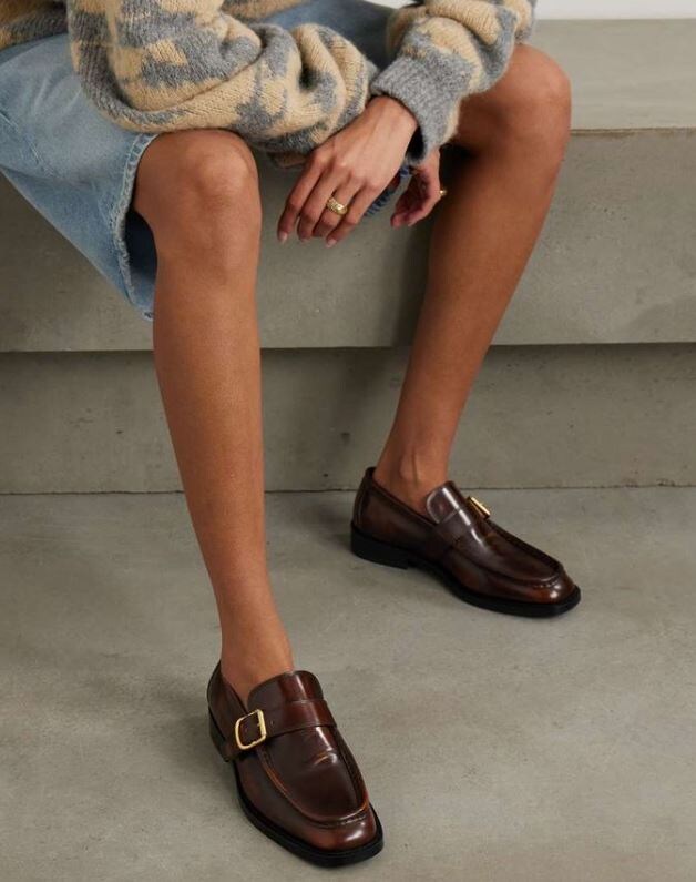 Источник: Pinterest DRIES VAN NOTEN Leather loafers